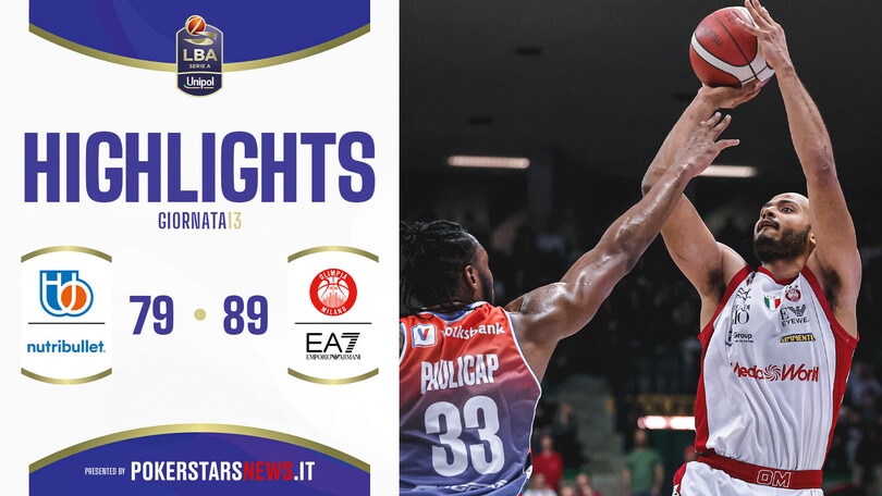 NutriBullet Treviso Basket – EA7 Emporio Armani Milano | Serie A Unipol 2024/25