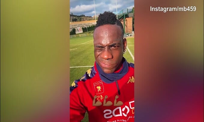 Balotelli via dal Genoa? Lui intanto si allena e non ci pensa