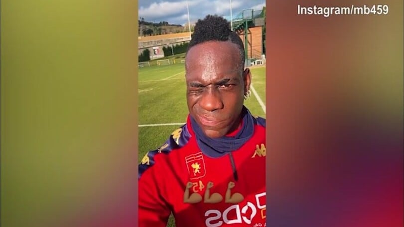 Balotelli via dal Genoa? Lui intanto si allena e non ci pensa