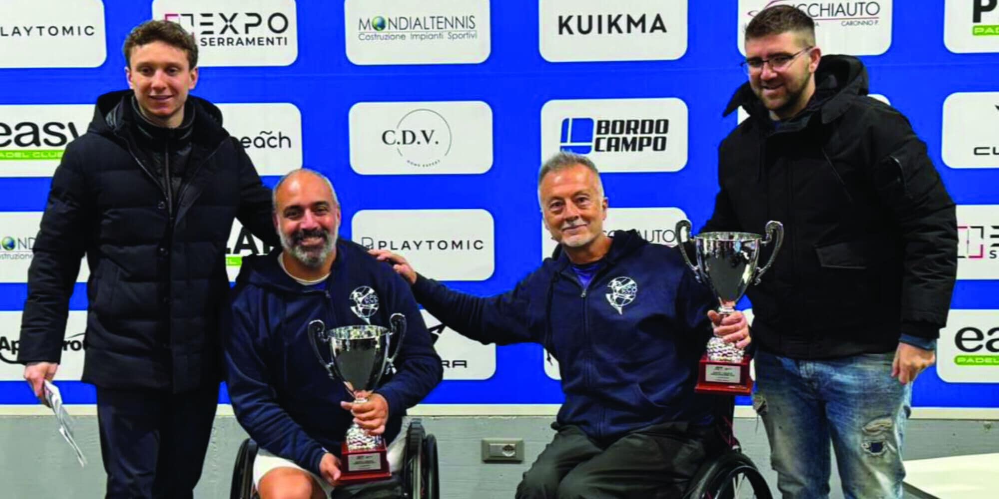 Circuito padel wheelchair: grande show al Master