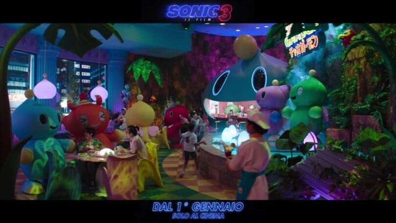 Sonic 3 - Il Film: trailer del film, al cinema dal 1 gennaio 2025