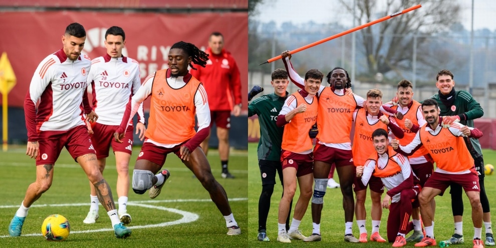 Roma, partitella ed esultanza: la squadra di Koné batte quella di Pellegrini