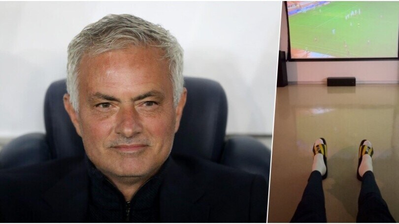 Mourinho, capodanno di lavoro a Istanbul: il video virale