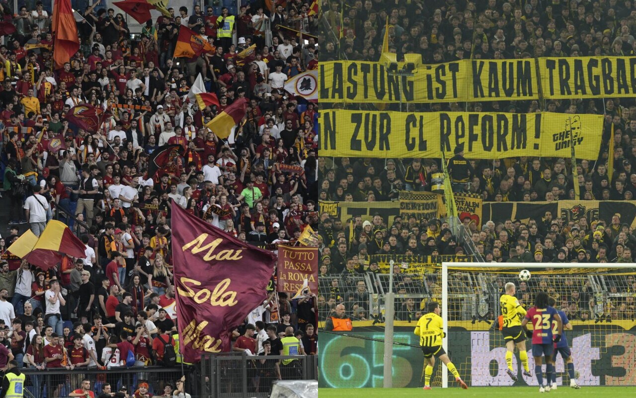 Media spettatori allo stadio nel 2024: tre club italiani in top 10