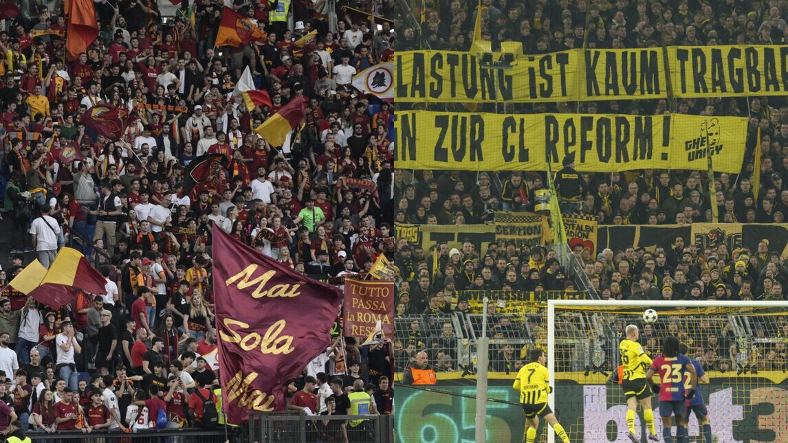 Media spettatori allo stadio nel 2024: tre club italiani in top 10