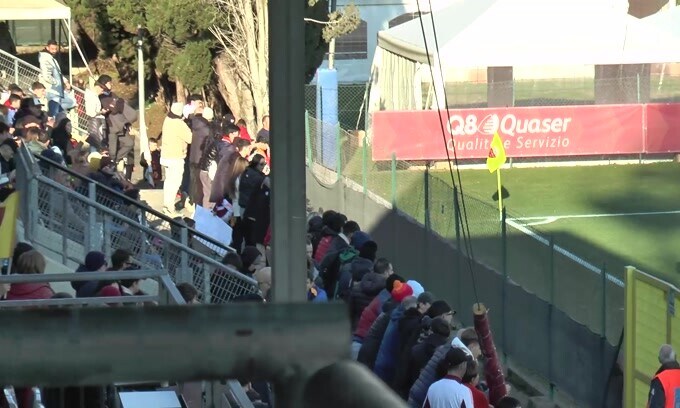 Roma, che entusiasmo per l'allenamento aperto ai tifosi!
