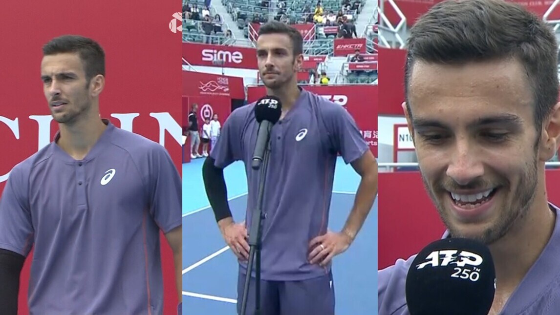 Tennista italiano stravolge il look: lo riconoscete?