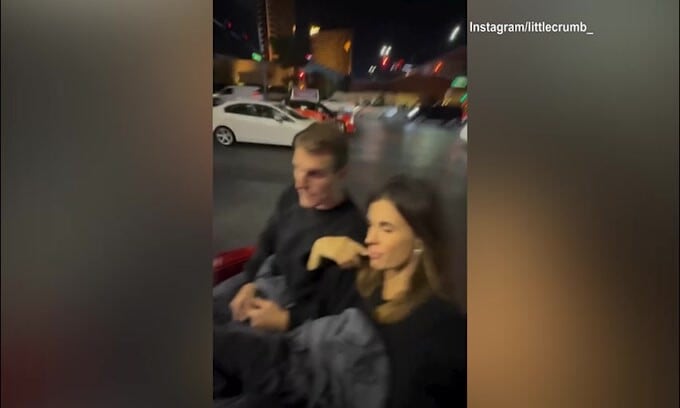 Elisabetta Canalis si gode Las Vegas col suo Georgian
