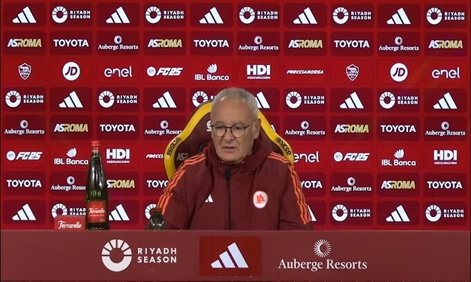 Ranieri: "La Roma non si discute, si ama"