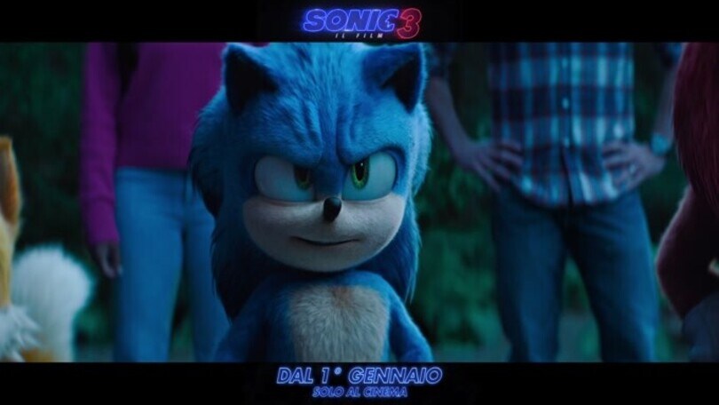 Sonic in azione nel nuovo spot di Sonic 3