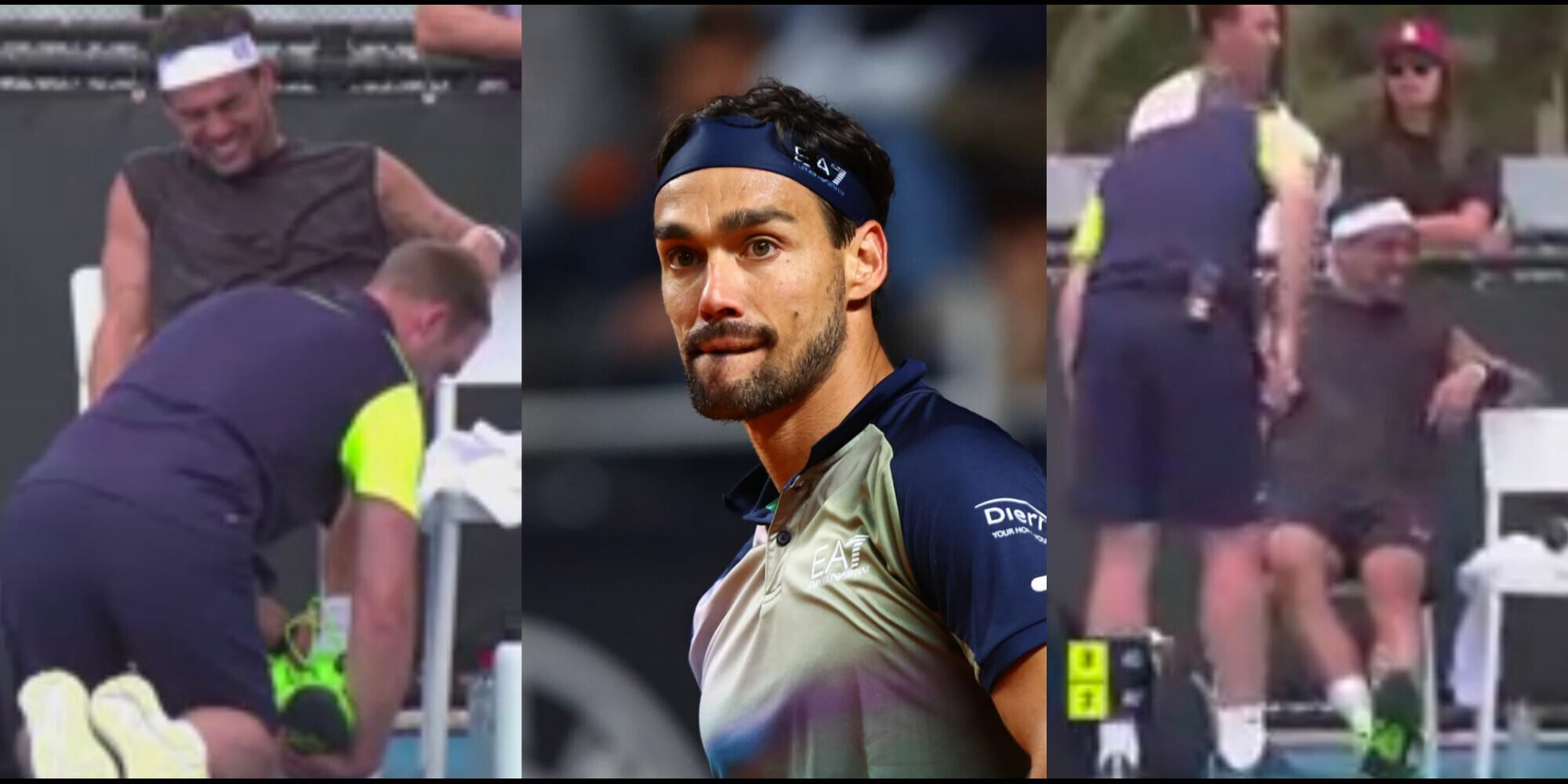 Fognini ko e quasi in lacrime: è allarme per gli Australian Open