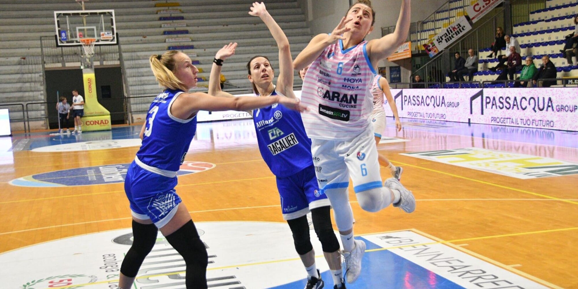 Techfind Serie A2, girone B - Roseto vince l'ultima di andata e chiude terza. Successo anche per Treviso