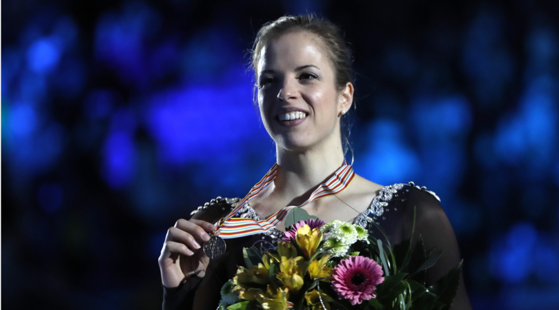 Carolina la magnifica, le immagini del bronzo della Kostner