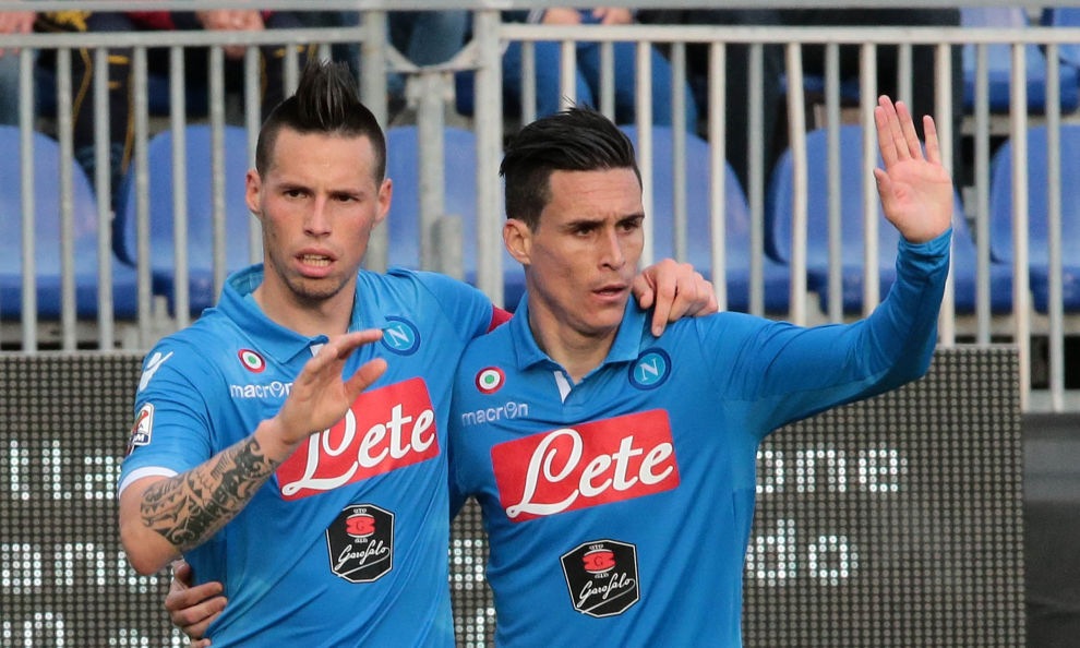 Assist 2014-15: Hamsik alla caccia di Candreva