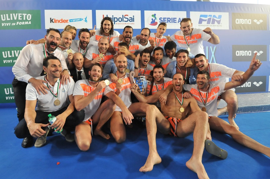 Pallanuoto, Pro Recco Campione d'Italia