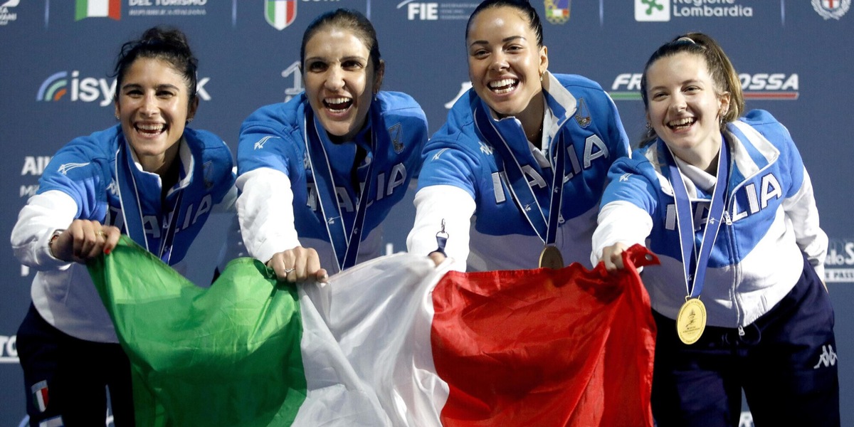 Scherma, Italia leader nel medagliere mondiale