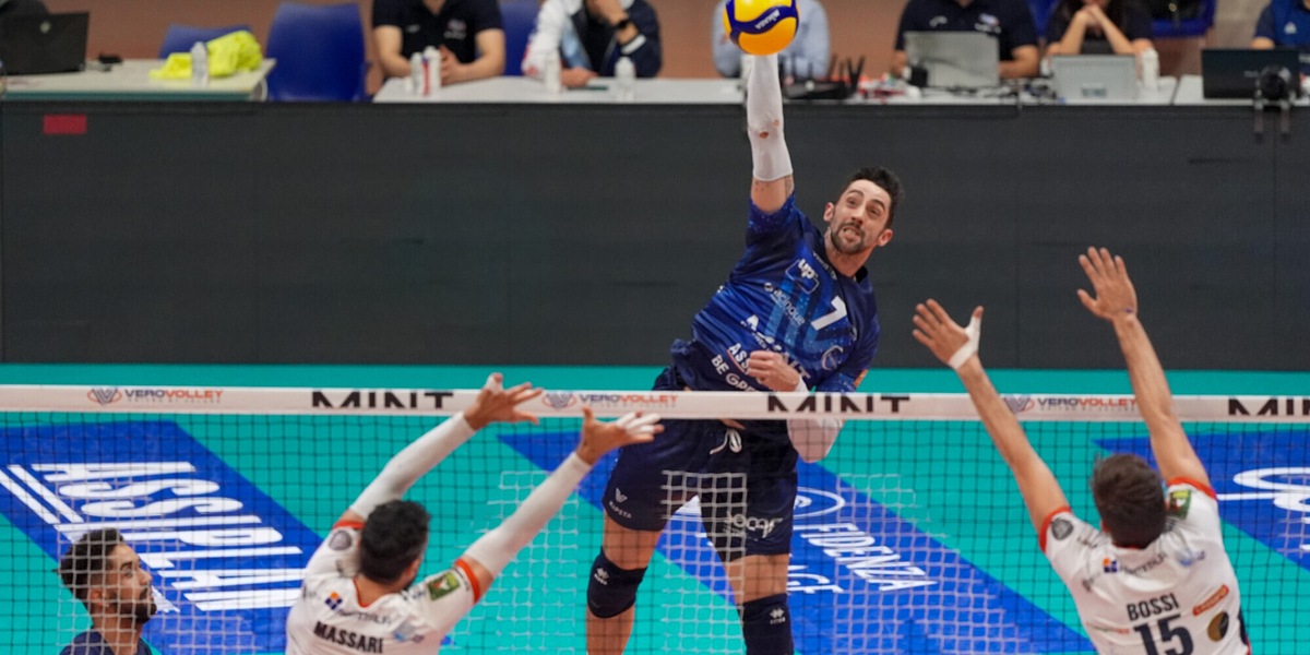 Monza supera Catania in tre set