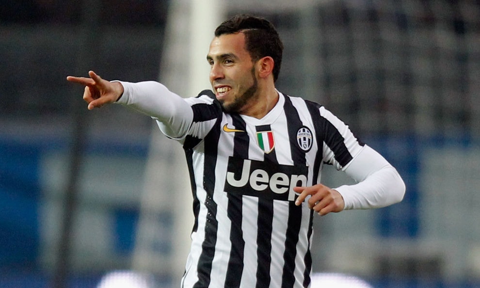 Cannonieri: Rossi fuori, per i bookmaker c'è Tevez