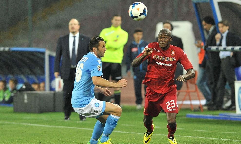 Serie A Cagliari, allenamento col gruppo per Ibarbo