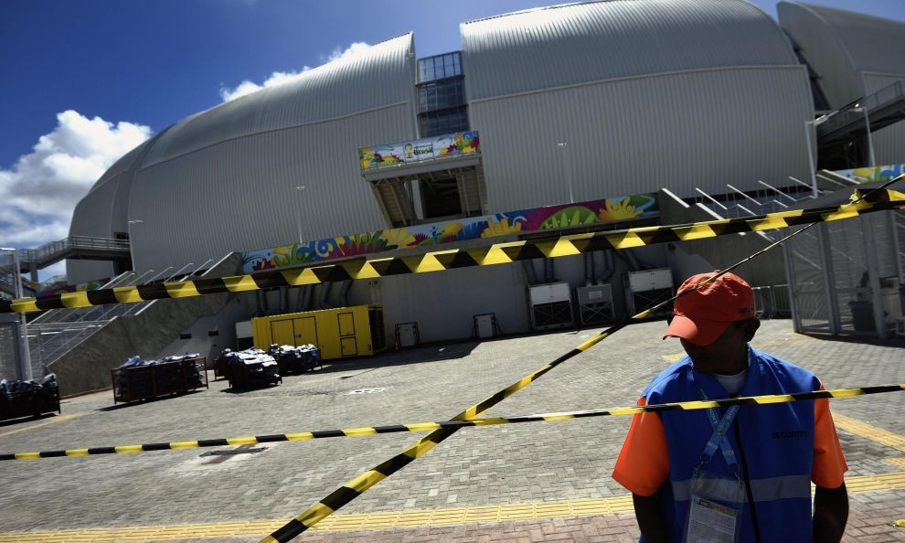 La pioggia flagella Natal, Italia-Uruguay a rischio