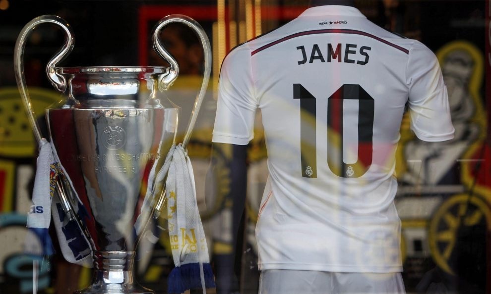 Calciomercato Real, vendute 345mila magliette di Rodriguez