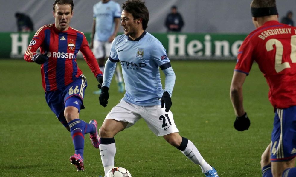 David Silva ko. A rischio la Roma