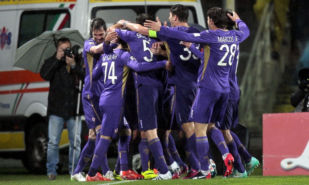 Fiorentina-Sampdoria 2-0. Diamanti e Salah show