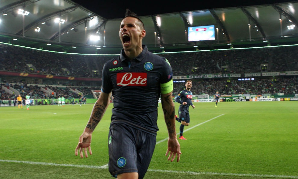 Wolfsburg-Napoli 1-4: azzurri da sballo in Europa League