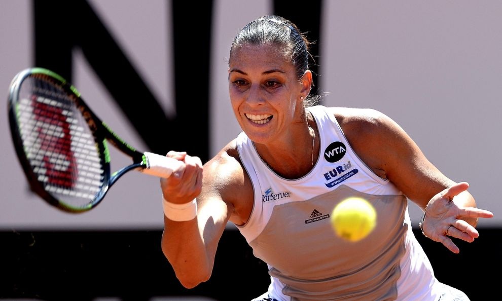 Internazionali d'Italia, subito fuori Flavia Pennetta: ko con la Svitolina
