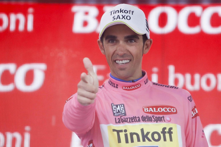 Ciclismo: Giro d'Italia, Contador vola in lavagna