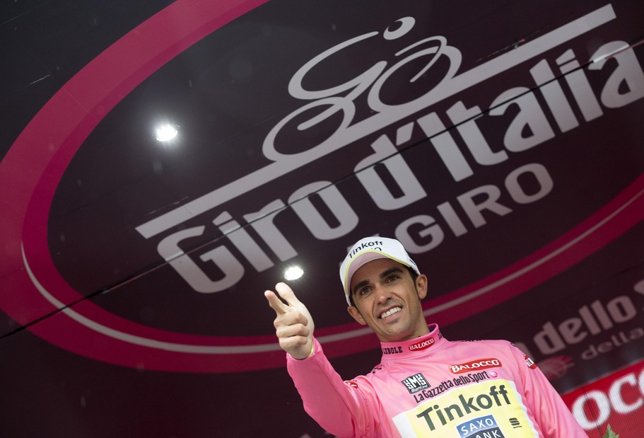Giro d'Italia: Contador allunga in quota