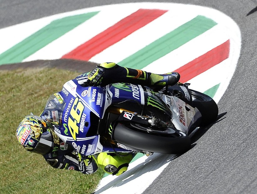 MotoGp, Mugello: la "Decima" a Rossi a 3,50