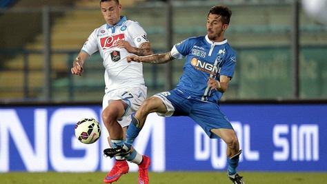 Empoli, ok Tonelli: faringite per Valdifiori Empoli, ok Tonelli: faringite per Valdifiori