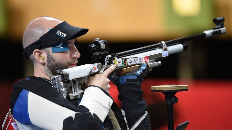 Baku 2015, Campriani argento nel tiro a segno