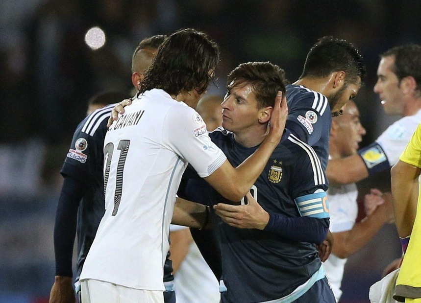 Il "cannoniere internazionale": Cavani, Messi, Lewandowski, è bagarre