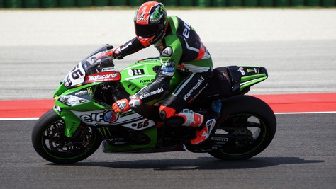 SBK Misano: Gara 1 a Sykes, Biaggi sesto SBK Misano: Gara 1 a Sykes, Biaggi sesto