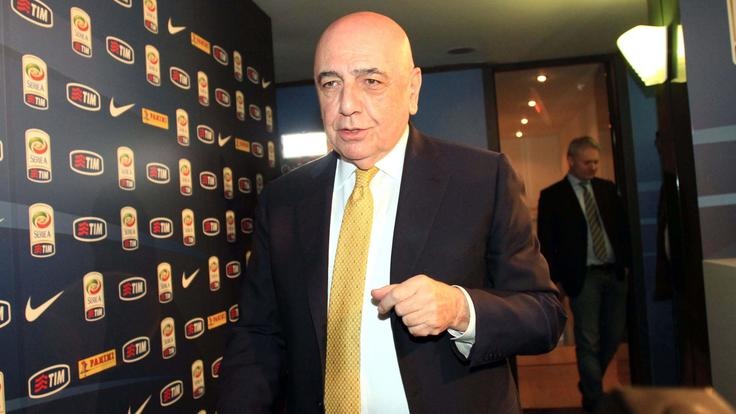 Adriano Galliani muto in Lega