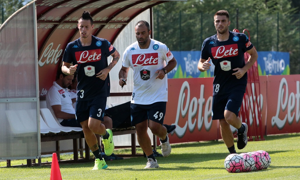 Napoli, Hamsik a parte per un affaticamento Napoli, Hamsik a parte per un affaticamento
