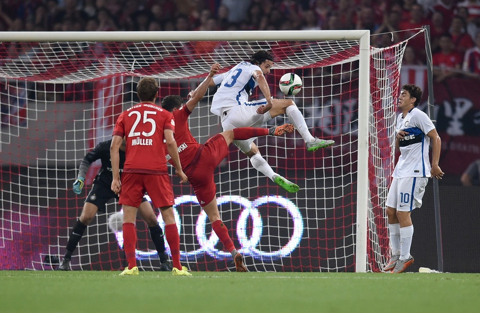 Il Bayern stende l'Inter 1-0, Goetze decisivo