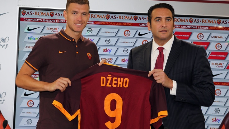 Dzeko: «Io alla Roma? Lulic non voleva...»