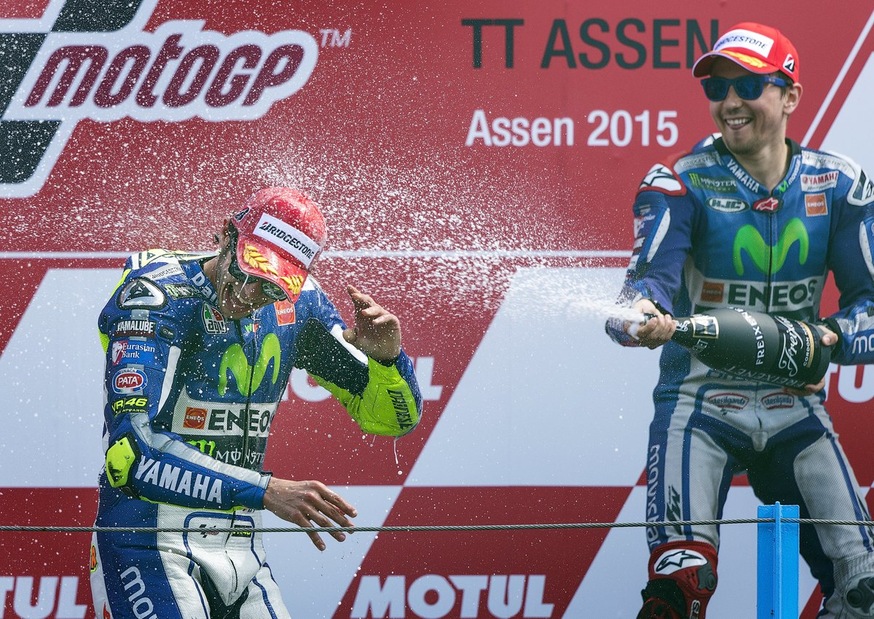 MotoGp: Lorenzo sorpassa Rossi in quota