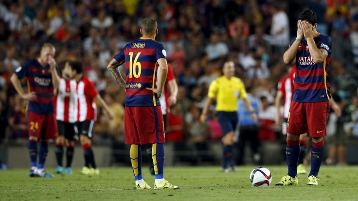 Barça, sfuma il Sextete: Supercoppa all'Athletic Bilbao