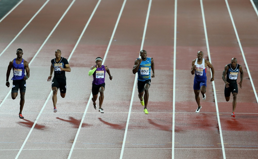 Atletica: Bolt-Gatlin, sfida alla pari