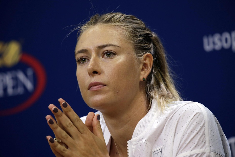 Niente Us Open per la Sharapova