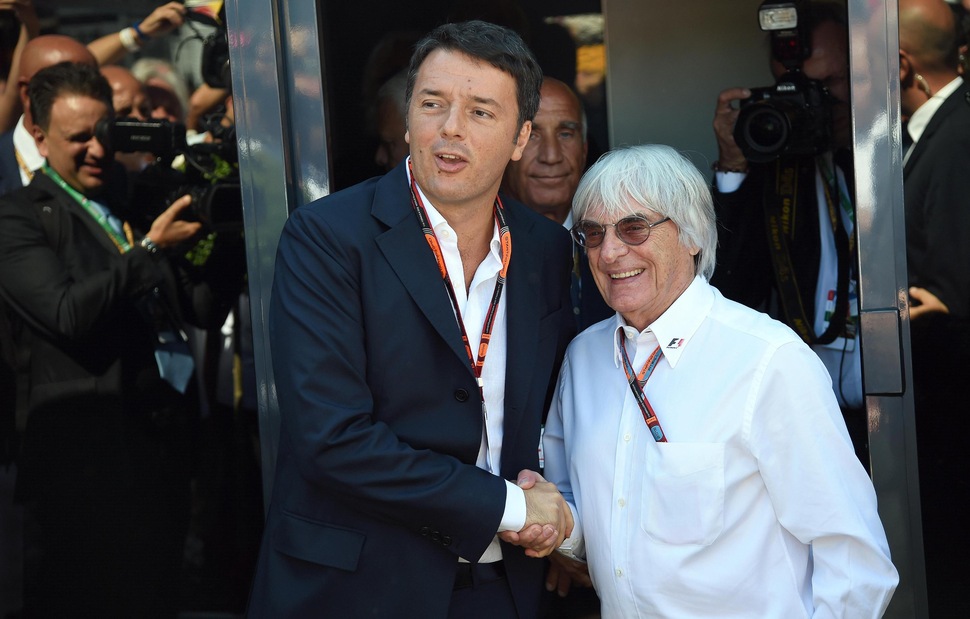 F1: Renzi a Monza, subito da Ecclestone
