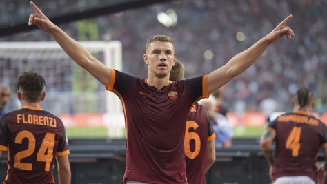 La Roma cambia, Dzeko c'è sempre