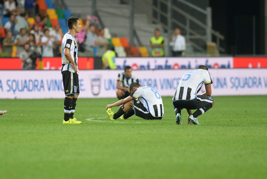 Udinese, Merkel stop: trauma al ginocchio Udinese, Merkel stop: trauma al ginocchio