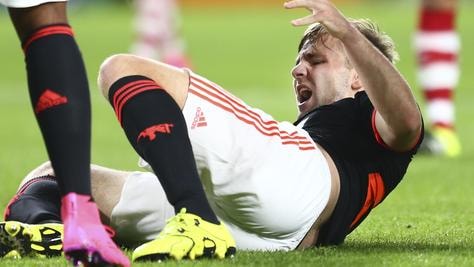 Manchester United, Shaw operato alla gamba destra