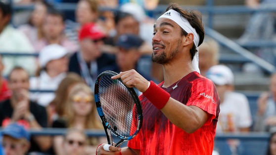 Us Open: Fognini eliminato, avanti Djokovic