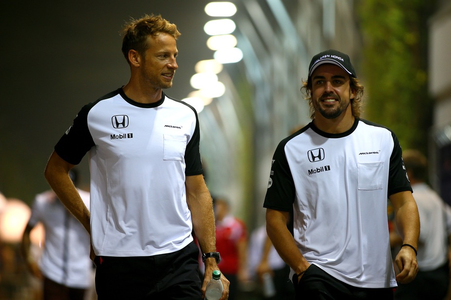 F1, Stampa Britannica: Button vicino all'addio